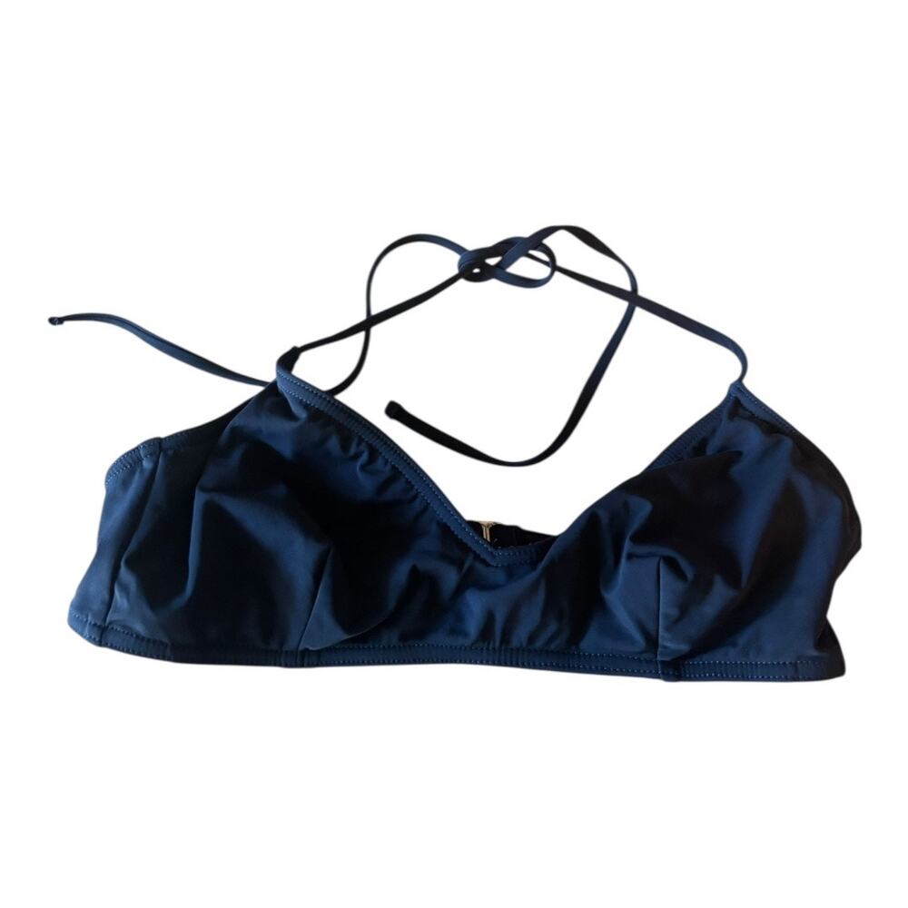 GapBody Navy Blue Bikini Top Size M